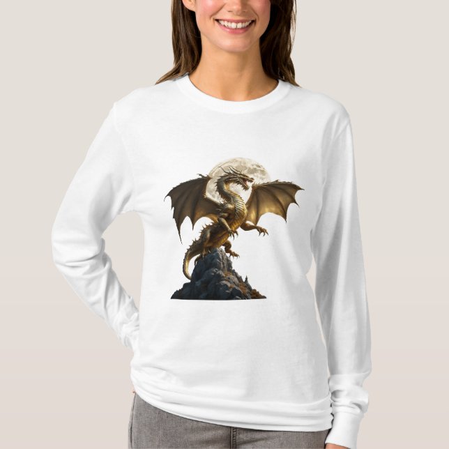 Fierce Dragon Rearing T-Shirt (Front)