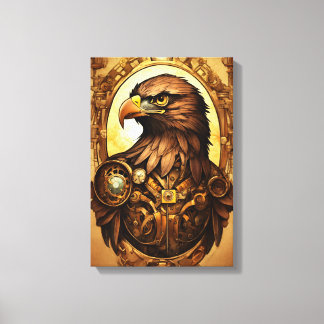 "Fierce Eagle Spirit | Bold & Powerful Eagle Desig Canvas Print