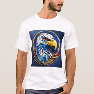  "Fierce Eagle Tattoo Design – Strength, Power & P T-Shirt