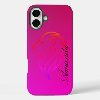 Fierce Elegance: Radiant Identity iPhone 16 Plus Case