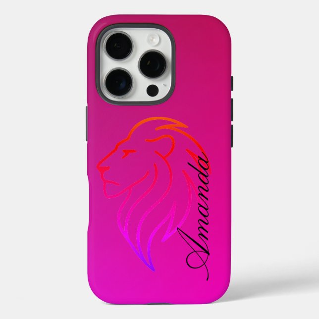 Fierce Elegance: Radiant Identity Case-Mate iPhone Case (Back)