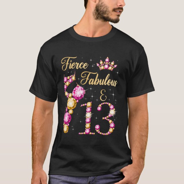 Fierce Fabulous 13 Ballet Dancer Py T-Shirt (Front)