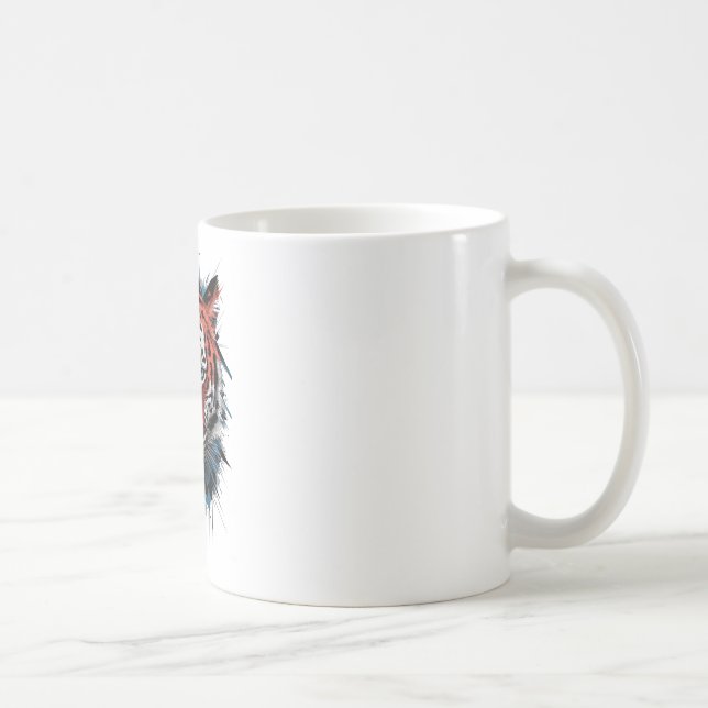 “Fierce & Fabulous” Tiger Mug (Right)