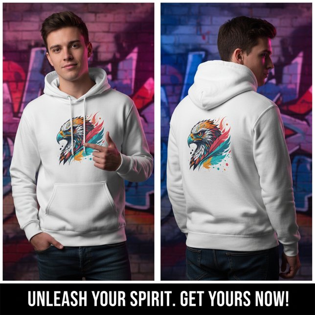 Fierce Falcon Modern Graffiti T-Shirt Hoodie (Fierce Falcon Modern Graffiti T-Shirt
)