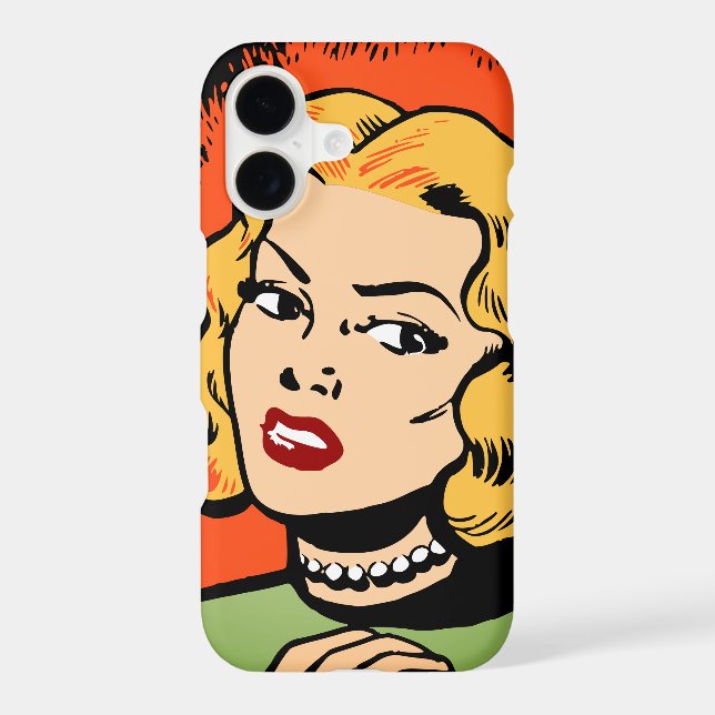 Fierce & Fearless: Retro Comic Book - Angry Woman (Back)