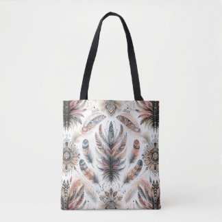 Fierce Feathers Tote Bag