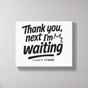 FIERCE FEMME - Empowering Canvas Wall Art for Wome