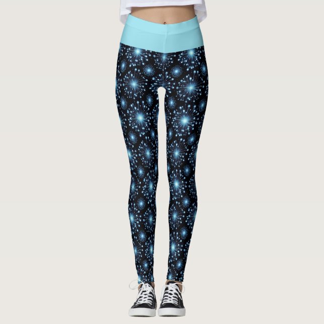 Fierce Fireworks  Leggings (Front)
