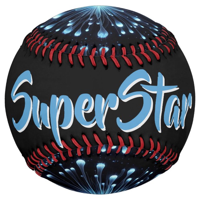 Fierce Fireworks (personalize) Softball (Back)