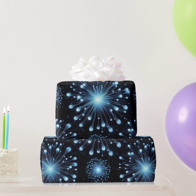 Fierce Fireworks  Wrapping Paper (Party Gifts)