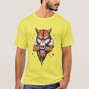Fierce Fox Skull Fusion T-Shirt