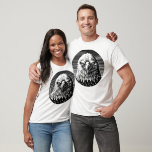 Fierce Fury: The Powerful Gaze of an Eagle T-Shirt
