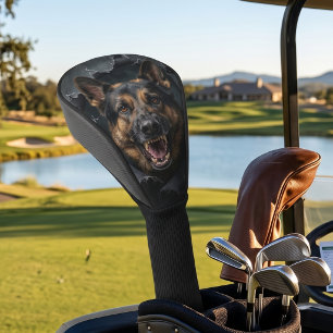 Fierce German Shepherd Breakthrough Golf Head Cover