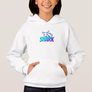 Fierce Gradient Shark Logo Bold Ocean