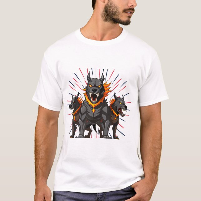 Fierce Guard Dogs – Unleash Their Power! T-Shirt (Front)