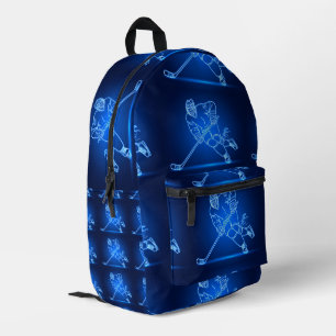 Fierce Hockey Player Backpack