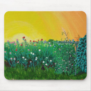 Fierce Jungle Kitty Mouse Mat