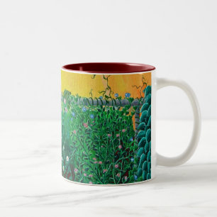 fierce jungle kitty mug new