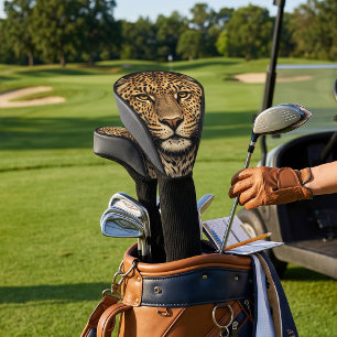 Fierce Leopard Golf Head Cover
