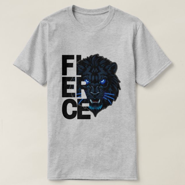 Fierce Lion T-Shirt (Design Front)
