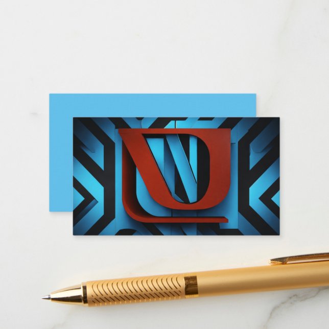 Fierce Netflix Logo on Black and Blue Background- Enclosure Card (Front/Back In Situ)