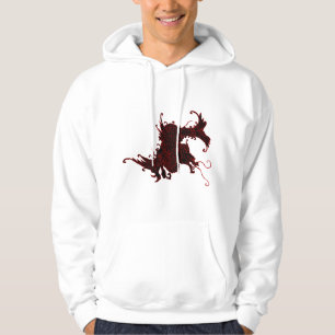 Fierce Oriental Dragon Hoodie