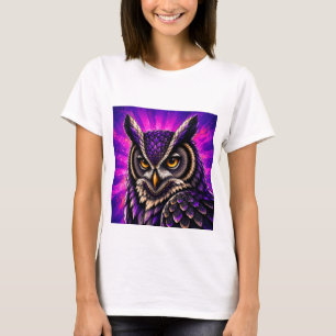 Fierce Owl Vintage Wildlife T-Shirt