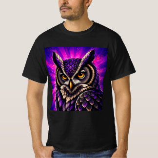 Fierce Owl Vintage Wildlife T-Shirt