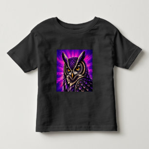 Fierce Owl Vintage Wildlife Toddler T-Shirt