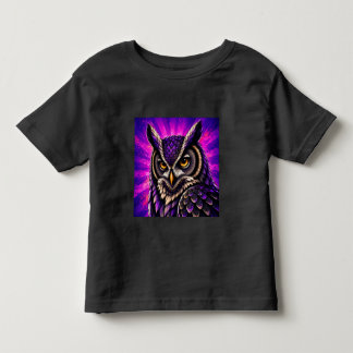 Fierce Owl Vintage Wildlife Toddler T-Shirt