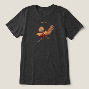 Fierce phoenix  Tri-Blend shirt