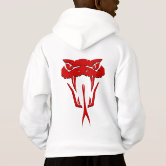 Fierce Red Snake Face Kid's