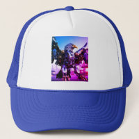 Fierce Robotic Eagle Cap.
