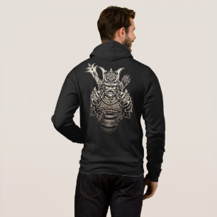 Fierce Samurai Warrior – Bold Japanese Armour Hoodie