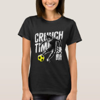Fierce Soccer Cat Manga Graphic T-shirt for women