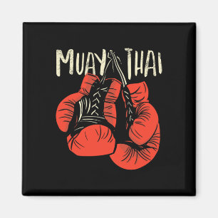 Fierce Thai Boxing Fight Style For Kickboxing Muay Magnet