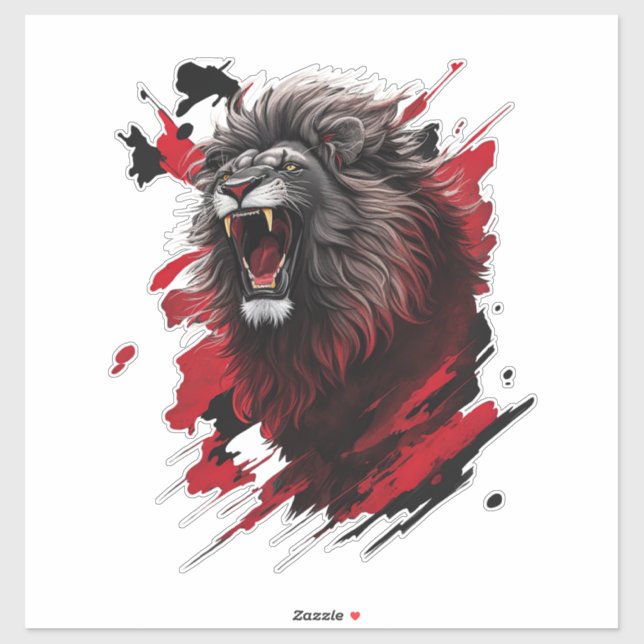 Fierce, the black lion (Sheet)