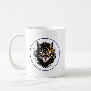 Fierce Tiger Anime Coffee Mug