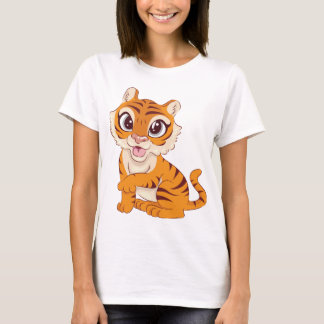 Fierce Tiger Graphic Tee" T-Shirt