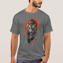 Fierce Tiger in Motion