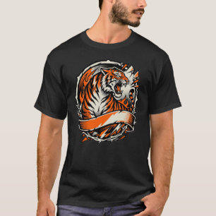 Fierce Tiger Shirt – Aggressive Wild Animal Street