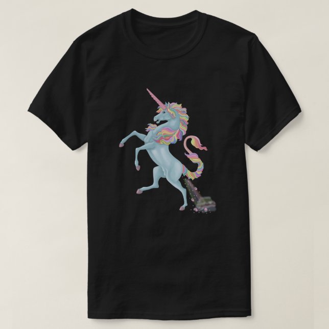 Fierce Unicorn T-Shirt (Design Front)