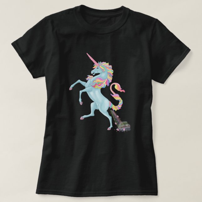 Fierce Unicorn T-Shirt (Design Front)
