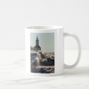 Fierce Waves At St Joseph Coffee Mug