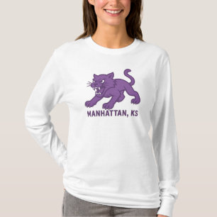 Fierce Wildcat Spirit Manhattan Kansas Pride T-Shirt