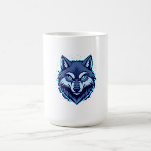 Fierce Wolf – Symbol of Strength and Freedom Coffee Mug