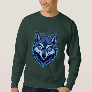 Fierce Wolf – Symbol of Strength and Freedom Sweatshirt