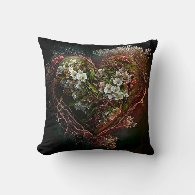 Fierceness of Heart Cushion (Front)