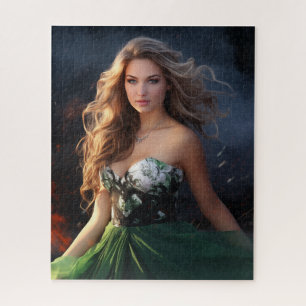 Fiery Beauty Jigsaw Puzzle