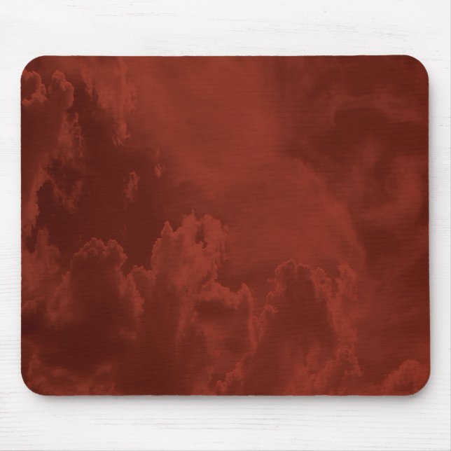 Fiery clouds... mouse mat (Front)